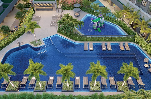 Imagem oficial do Blue Marine Home Resort