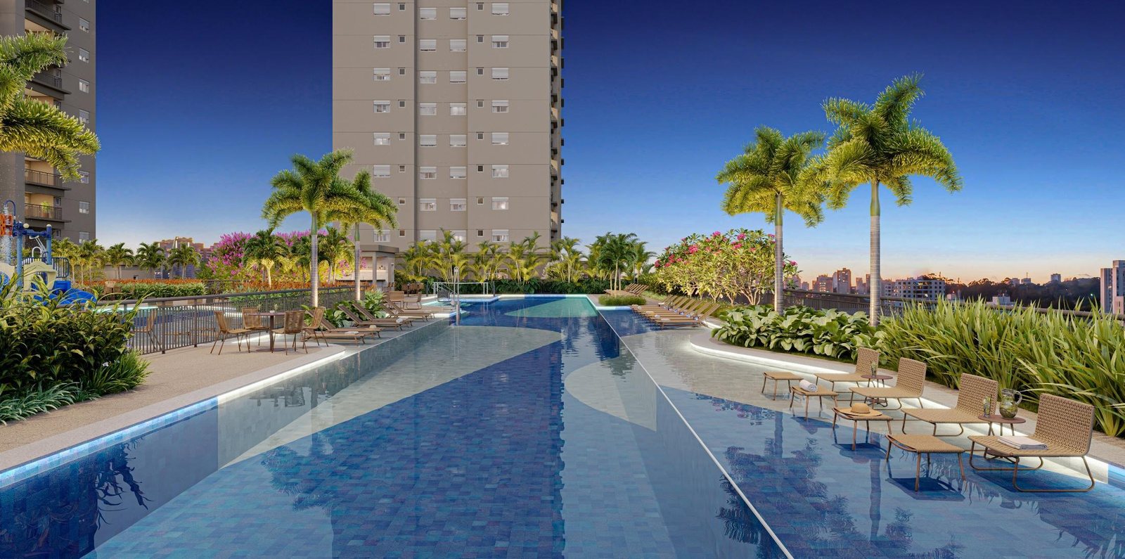 Piscina do condomínio