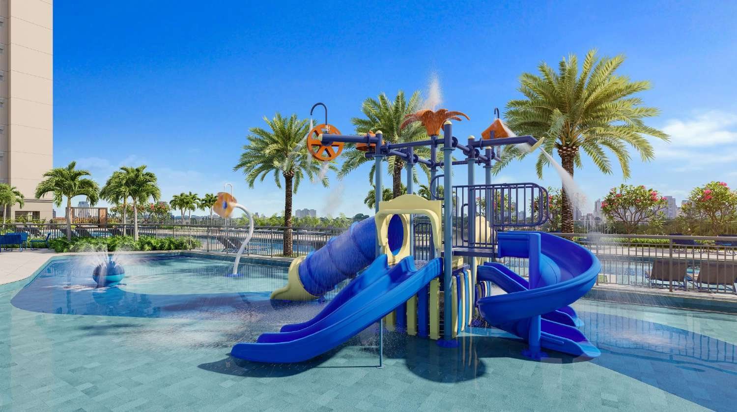 Playground aquático